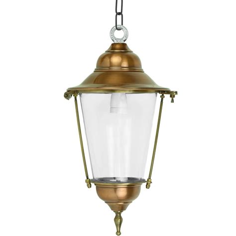 hanglamp sneek brons aan ketting  cm   hanglamp veranda verlichting plafondverlichting