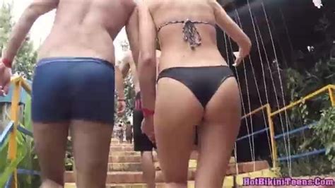 sexy ass thongs bikini latina teens beach voyeur spy