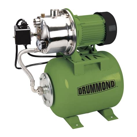 coupons  drummond  hp stainless steel shallow  pump  tank  pressure control