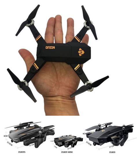 visuo xs mini wifi fpv foldable drone mp wide angle hd camera  altitude hold rc groups