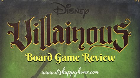 disney villainous board game review   disney villain costumes