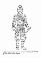 Dynasty Ming Armor Terracota sketch template