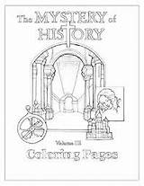 Coloring Mystery History Vol Pages sketch template