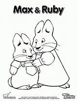 Ruby Max Coloring Pages Nickelodeon Printable Kids Library Print Clipart Popular Characters Coloringhome sketch template