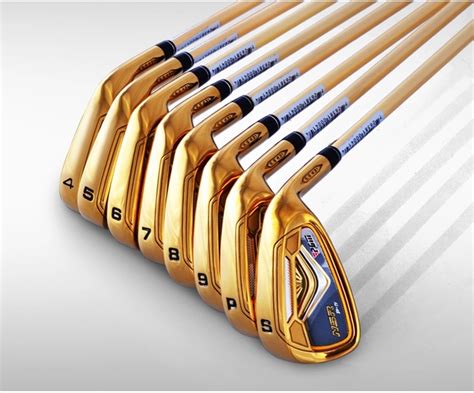 High End Golf Clubs With High Cor Driver And Milled Putter