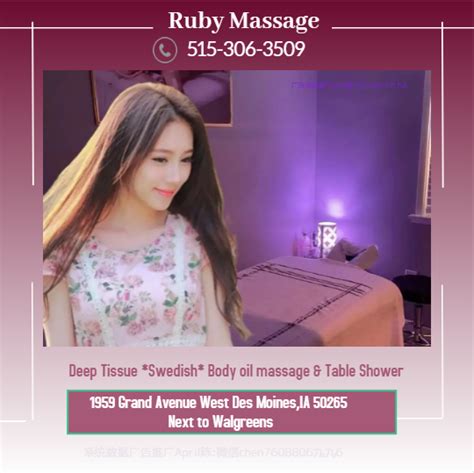 ruby massage massage spa west des moines ia