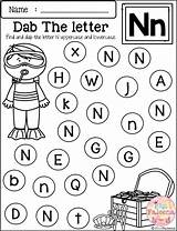Letter Worksheets Kindergarten Recognition Alphabet Dab Preschool Letters Printable Recognize Contains Pages Identification Printables Practice Choose Board Help Math Visit sketch template
