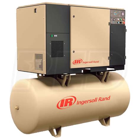 ingersoll rand  hp  gallon rotary screw air compressor   phase psi ingersoll