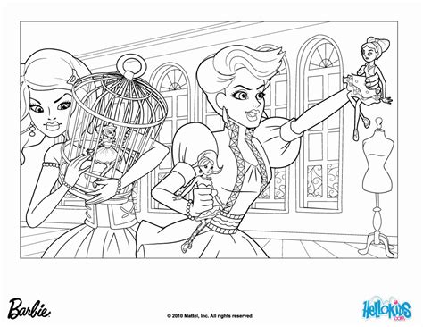 barbie fashion fairytale coloring pages printable coloring home