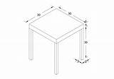 Table Isometric 2d Cadbull Autocad Description Dimensions sketch template