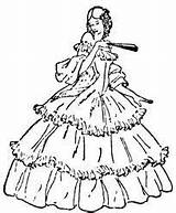 Crinoline Lady Embroidery Google Southern Belle Patterns Search Ca Ladies Victorian sketch template