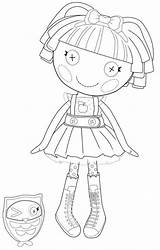 Coloring Lalaloopsy Bea Lot Spells Color sketch template