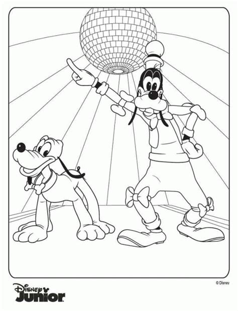 printable mickey mouse clubhouse coloring pages coloring home