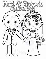 Coloring Wedding Pages Kids Groom Printable Personalized Bride Activity Sheets Colouring Book Books Color Pdf Choose Board Couple Visit Table sketch template