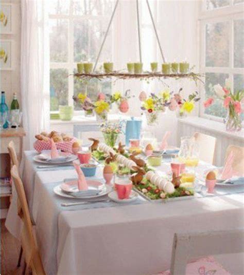 easy diy tablescapes  easter easter easter table
