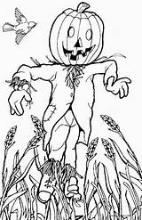 Scarecrow Vogelscheuche Ausdrucken Cool2bkids sketch template