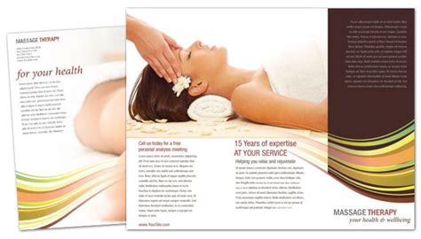massage therapist flyer templates massage therapy massage therapy