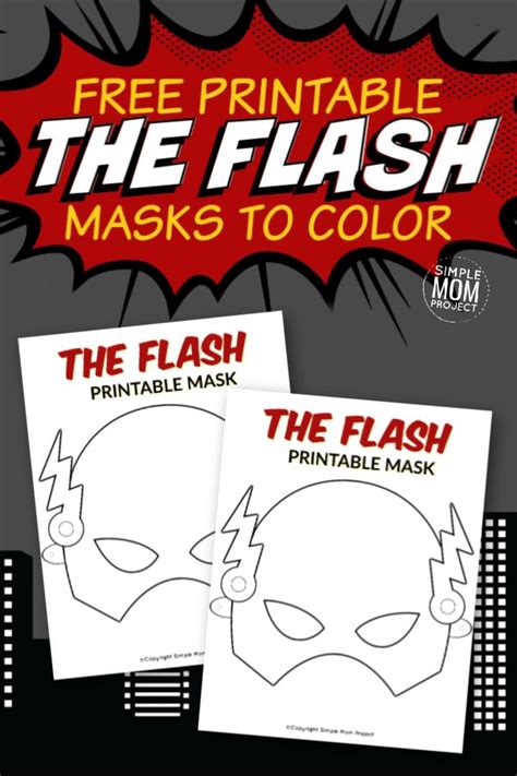 flash  printable mask template mask template printable