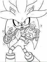 Coloring Sonic Pages Werehog Print Clipart Popular Library Cartoon sketch template