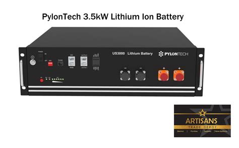 pylontech kwh lithium ion solar battery  artisans trade depot