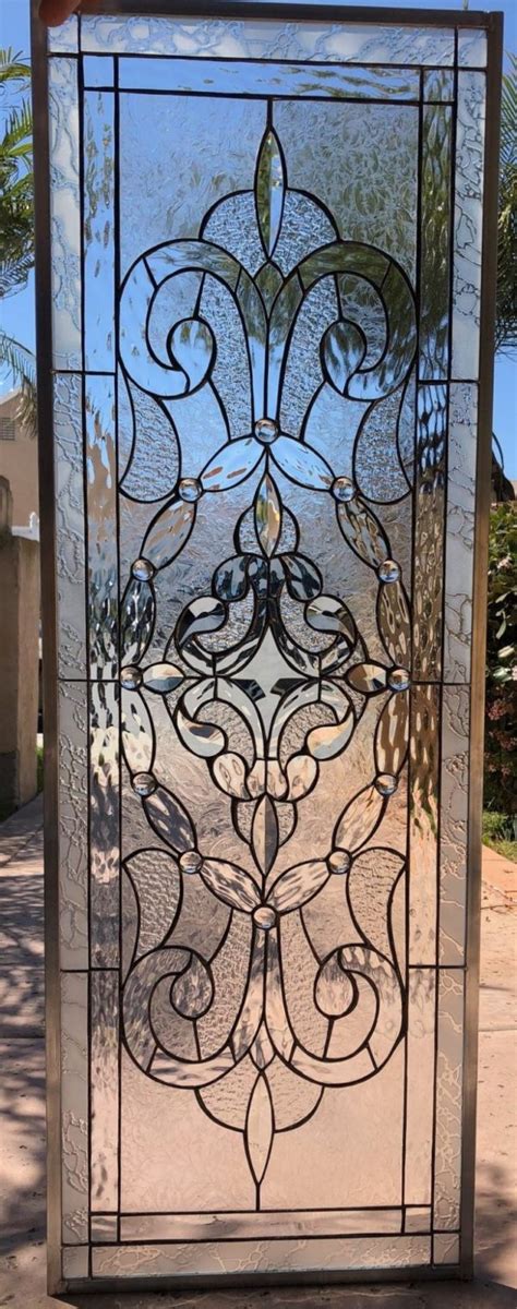 Simply Stunning The Victorville Stained And Beveled Glass Window Panel