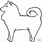 Pomeranian Coloring Pages Puppy Drawing Printable Supercoloring Book Color Online Getcolorings Getdrawings Dot Popular Template sketch template