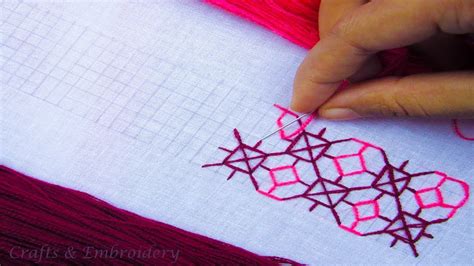 hand embroidery embroidery pattern  beginners part  crafts