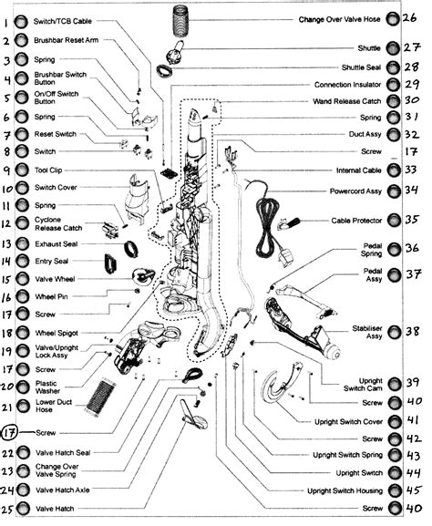 dyson vacuum wiring diagram