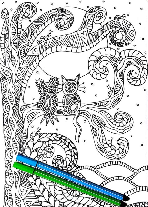 friends  adult coloring book page printable instant