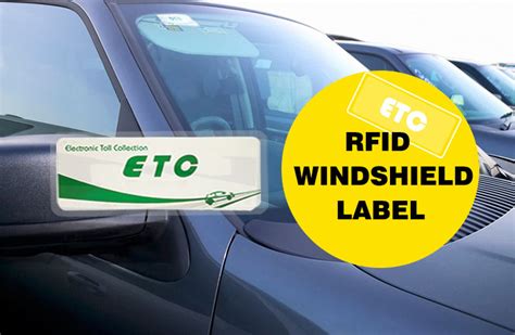 rfid vehicle headlight label
