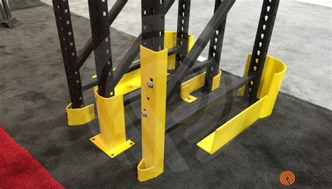 Bolt On Steel Post Protector Rack Safety Products