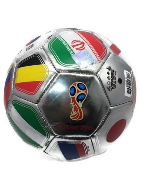 russia world cup  fifa official souvenir soccer ball size  silver