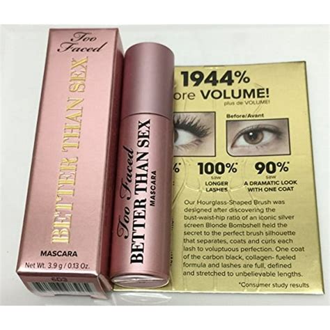 too faced too faced better than sex mascara 0 13oz [ 1 2 of full size