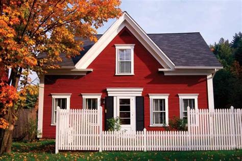 red exterior paint colors homyhomee