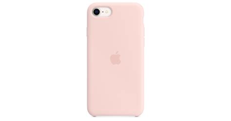 Iphone Se Silicone Case Chalk Pink Apple