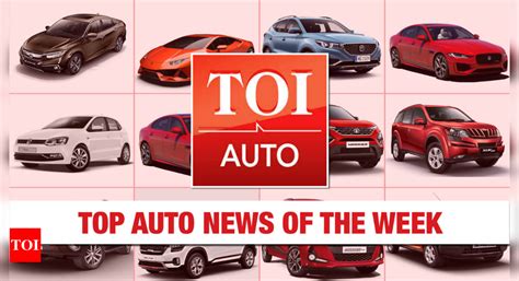 Toi Auto Weekly Toi Auto Weekly Personal Mobility Revs Up Vehicle