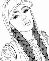 Realistic Coloringideas Girly sketch template