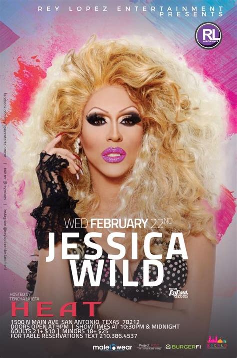 puerto rican drag diva jessica wild brings her high energy act to heat