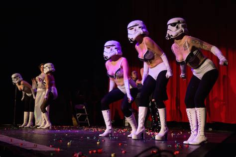 where can you see half naked stormtroopers this spring in