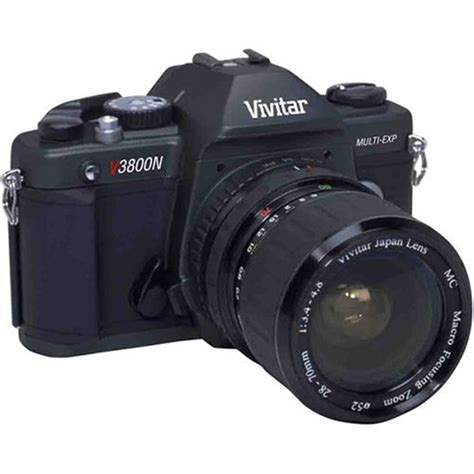 Vivitar V3800n 35mm Slr Camera W 28 70mm Lens My Canon