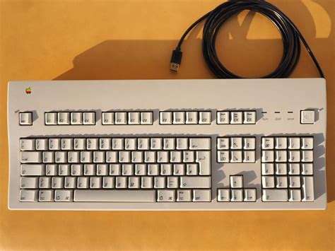 apple extended keyboard ii restored  converted  usb mechanicalkeyboards