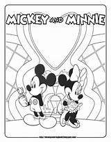 Mickey Mouse Coloring Clubhouse Sheets Minnie Disney Pages sketch template