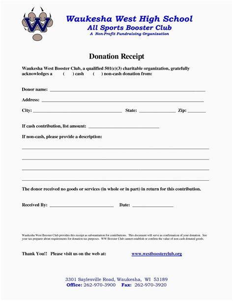 donation letter template   profit organization collection