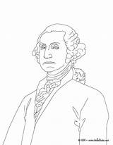 Washington George Coloring Kids Pages President Popular Last Coloringhome sketch template