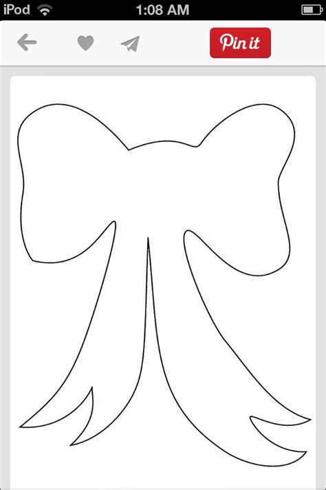 bow template bow template applique monogram bows