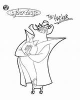 Coloring Cyberchase Pbskids sketch template