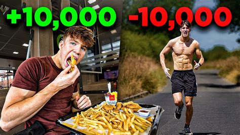 Trying To Eat And Then Burn 10 000 Calories Youtube