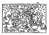 Coloring Carnival Pages Kids Color Funny Print Children Printable sketch template