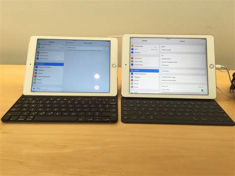 Photo Screen Comparison Between Ipad Air 2 Vs Ipad Pro 9 7 Inch