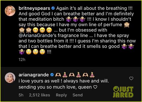 Photo Ariana Grande Britney Spears Share Sweet Messages To One Another